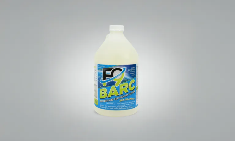 F9 BARC rust removal product bottle