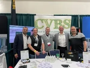 CVBS at a trade show