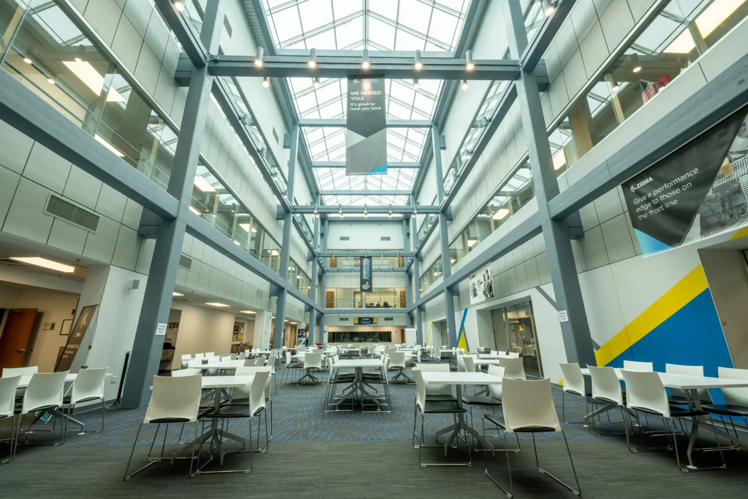 Professional commercial cleaning for Zebra headquarters in Holtsville NY