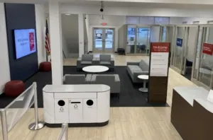 Lobby Area of Bank