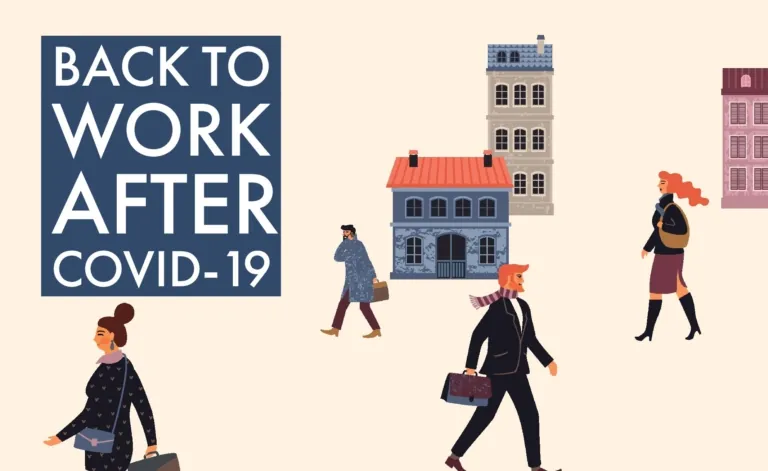 Back to Work After COVID-19 illustration