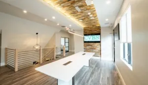 Renovated interior of the new CVBS headquarters