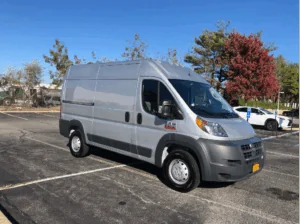 Clear View Building Services cargo van