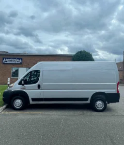 Clear View Building Services cargo van